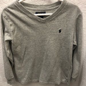 Long sleeve V-neck Polo